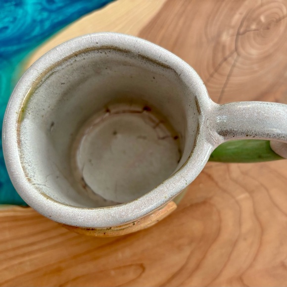 Empowering Women Green and Tan Ceramic Mug - Picture 2 of 5